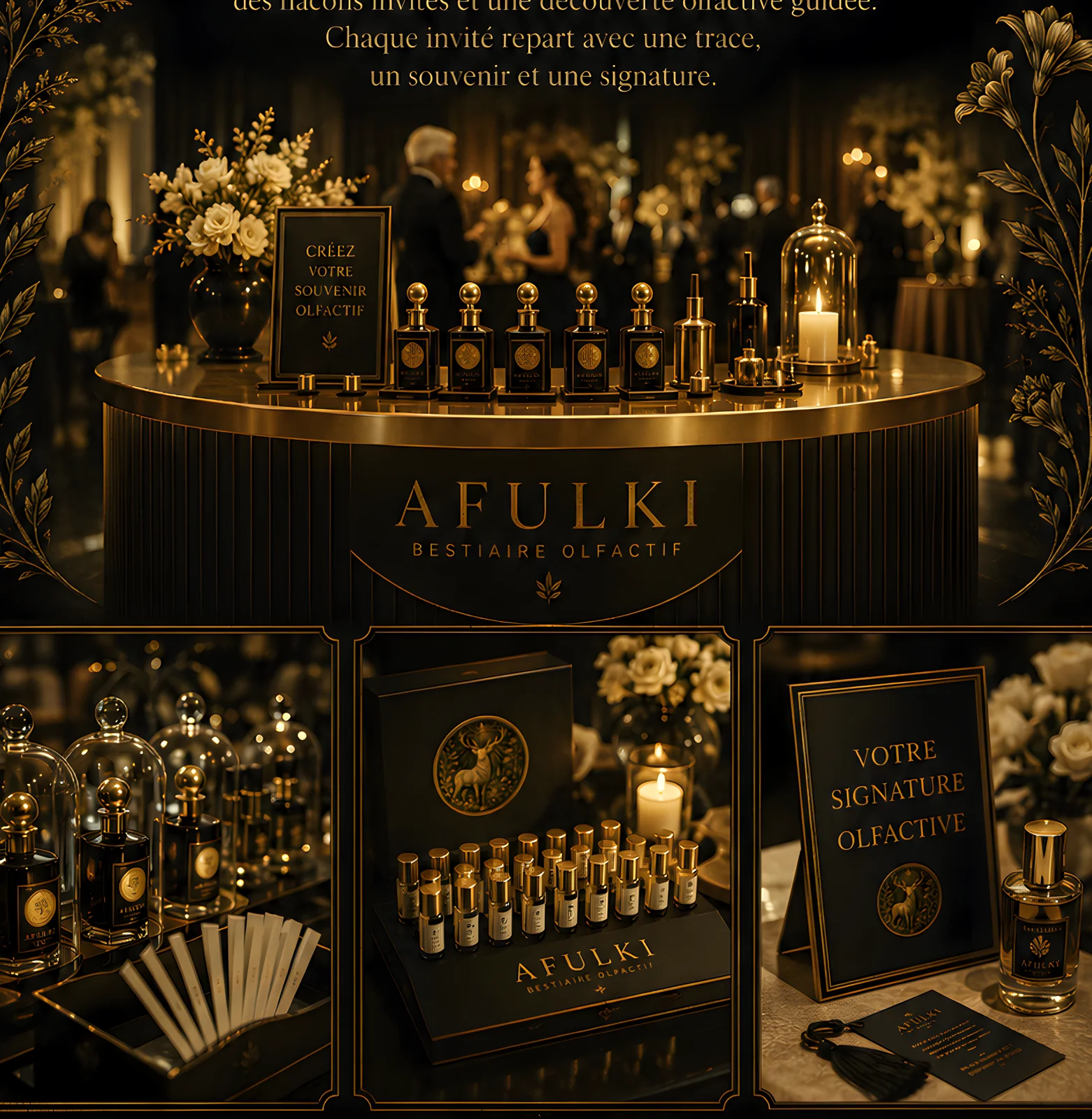 L'expérience bar à parfum AFULKI